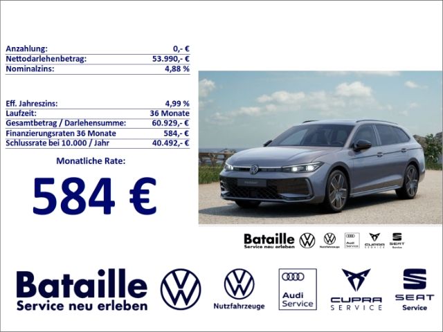 VW Passat Variant 3.500 km 48.790 &euro; Jülich 52428