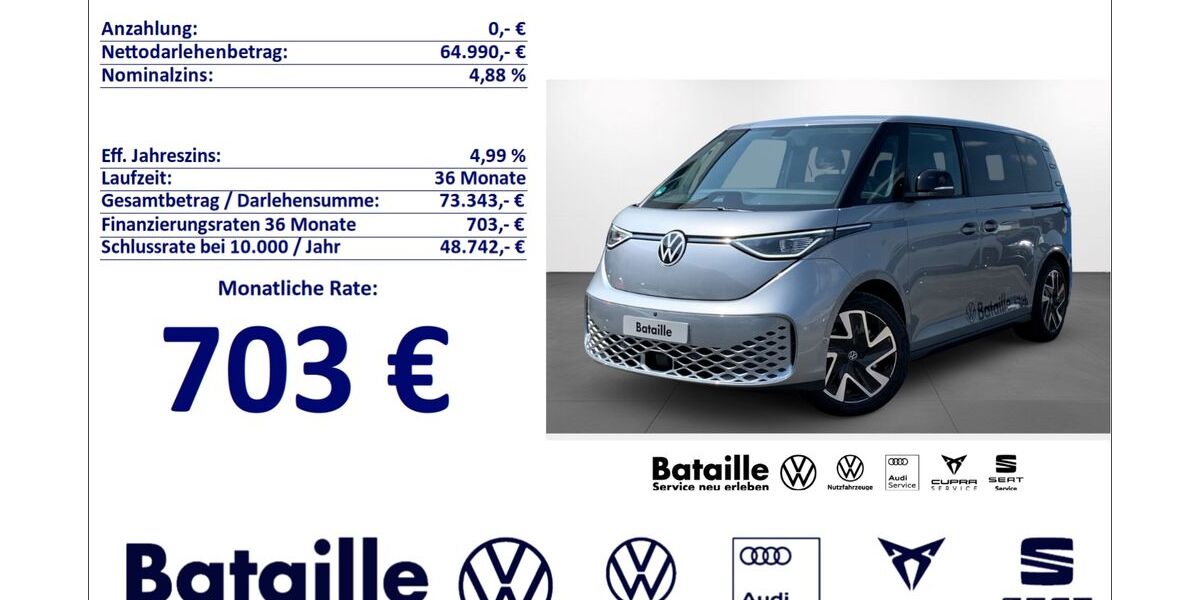 VW ID. Buzz 9.500 km 59.990 &euro; Jülich 52428