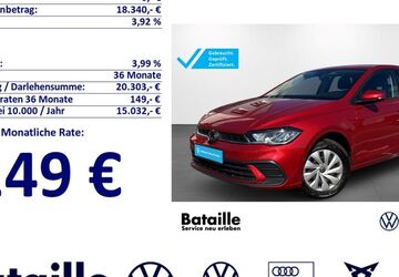 VW Polo 5.719 km 18.340 &euro; Jülich 52428