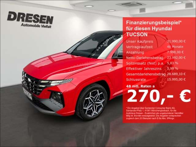 Hyundai TUCSON 38.742 km 31.990 &euro; Euskirchen 53881
