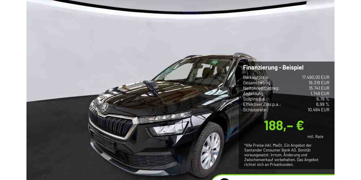 Skoda Kamiq 69.417 km 17.490 &euro; Pulheim-Brauweiler 50259