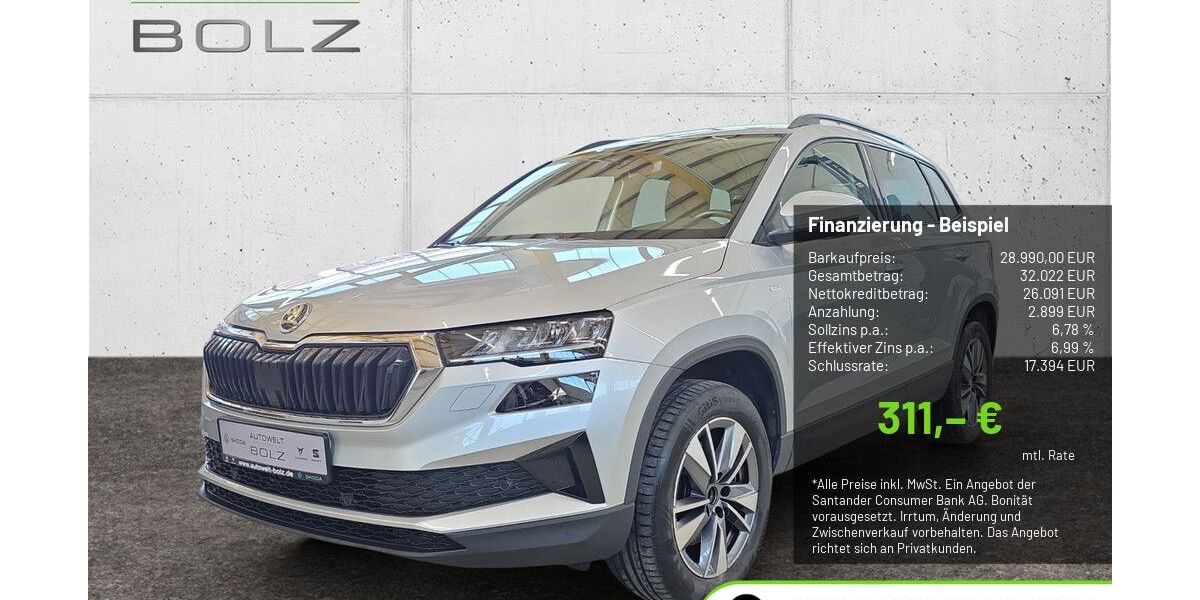 Skoda Karoq 68.354 km 28.990 &euro; Pulheim-Brauweiler 50259