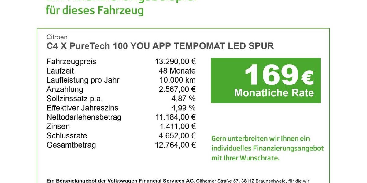 Citroen C4 X 95.352 km 13.290 &euro; Düren 52353