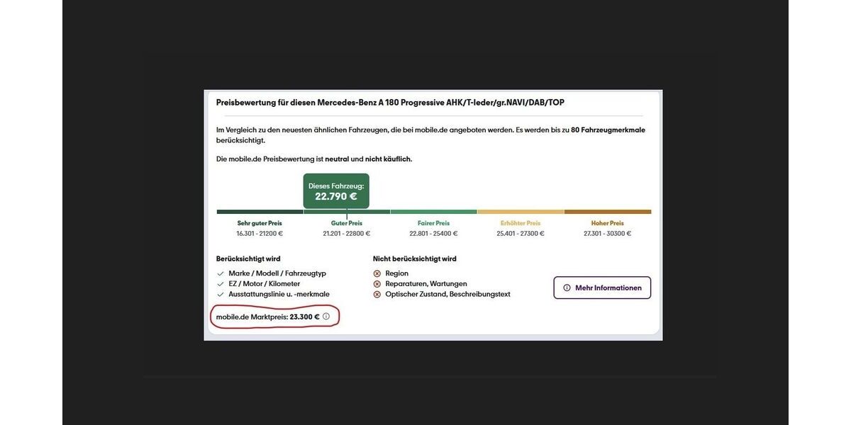 Mercedes-Benz A 180 16.300 km 22.790 &euro; Bornheim - Merten 53332