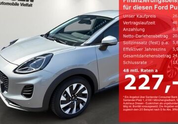 Ford Puma 1.500 km 26.890 &euro; Euskirchen 53881