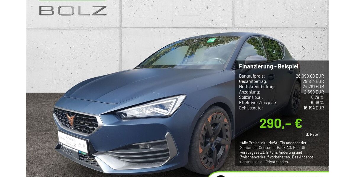 Cupra Leon 53.778 km 26.990 &euro; Pulheim-Brauweiler 50259