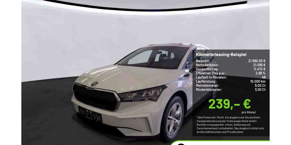 Skoda Enyaq 19.078 km 21.590 &euro; Pulheim-Brauweiler 50259