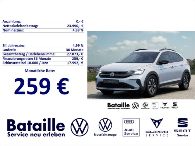 VW Taigo 3.900 km 22.490 &euro; Jülich 52428