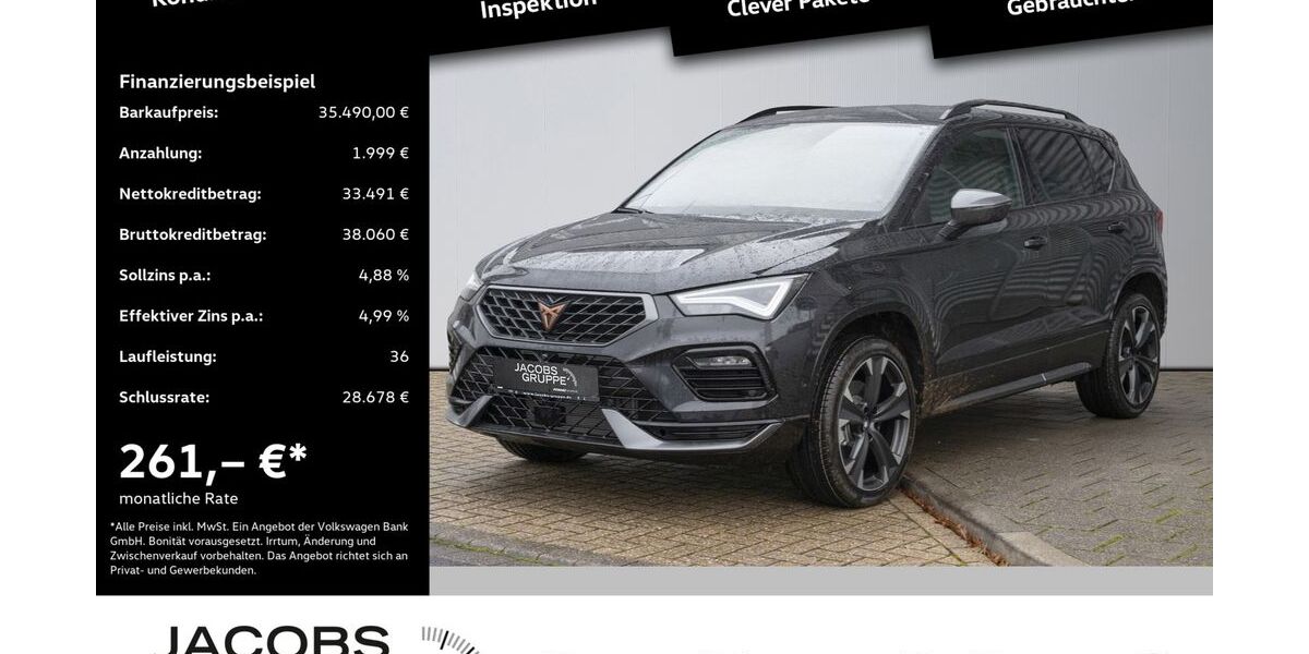 Cupra Ateca 1.111 km 34.990 &euro; Düren 52351