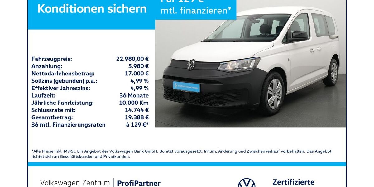 VW Caddy 27.241 km 22.480 &euro; Leverkusen 51379