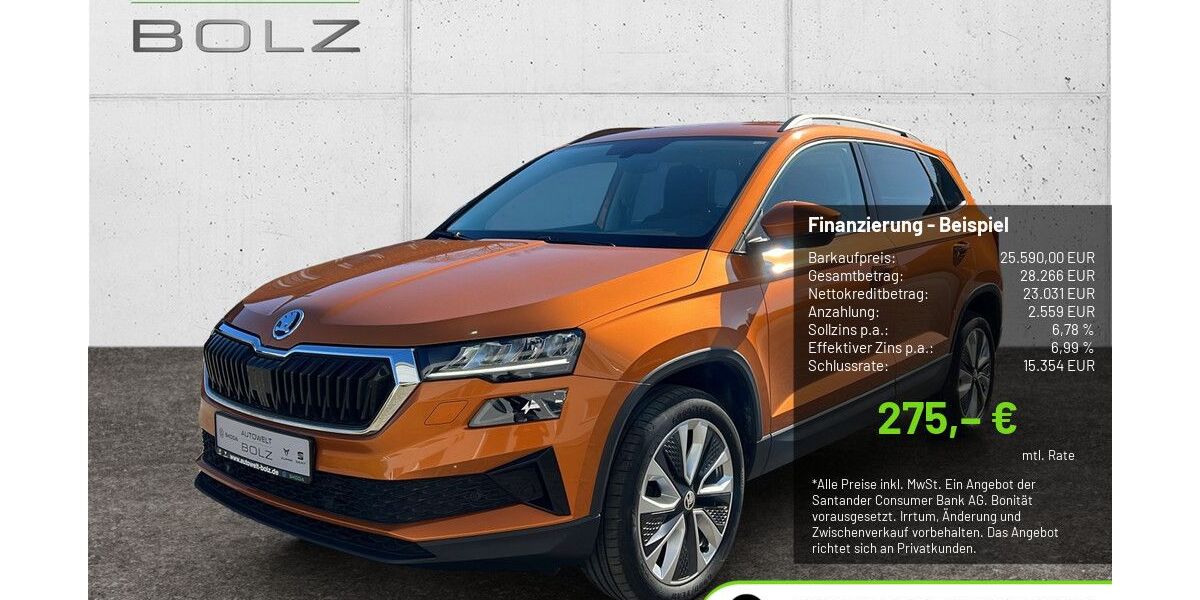 Skoda Karoq 33.653 km 25.590 &euro; Pulheim-Brauweiler 50259